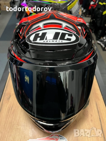 Мото Каска HJC RPHA 12 PRO Monster Energy Fabio Quartaro Motogp,XS, снимка 6 - Аксесоари и консумативи - 52002006