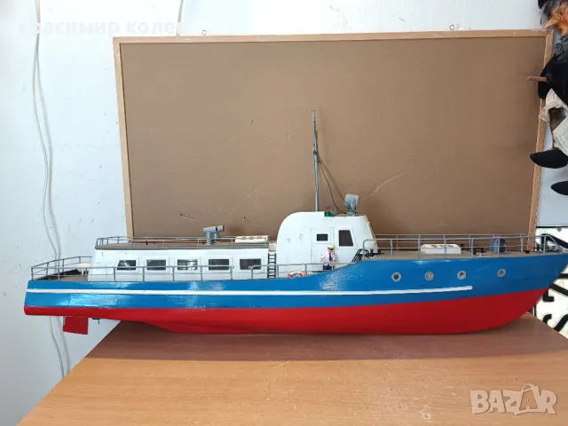 голям немски корабен модел , снимка 1