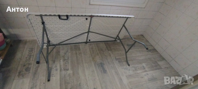 Кетъринг маса сгъваема бяла, снимка 5 - Маси - 53500187