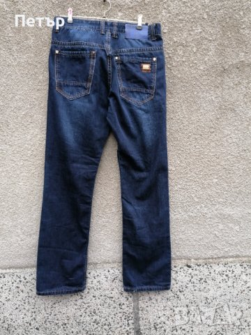 Продавам тъмносини дамски /мъжки дънки Denim Simply , снимка 12 - Дънки - 43865343