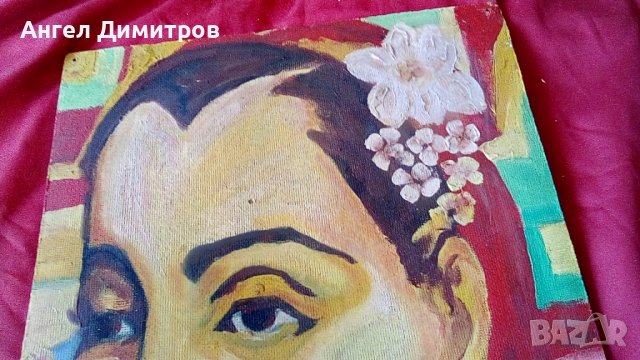 Стара маслена картина , снимка 10 - Картини - 37731295