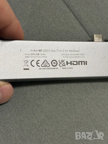 Anker  547 - Usb C Hub за Apple MacBook 7in2 HDMI 4K 60Hz, снимка 4 - Други - 52927811