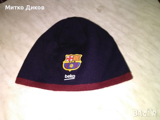 Зимна шапка Барселона нова, снимка 1 - Футбол - 43717237