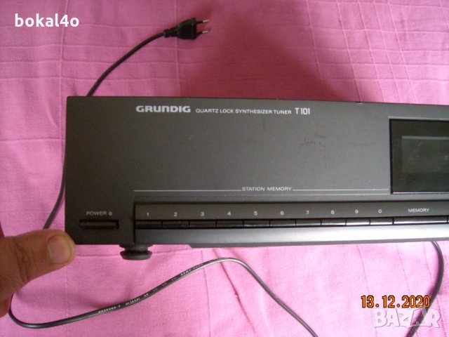 Тунер GRUNDIG  t 101, снимка 2 - Ресийвъри, усилватели, смесителни пултове - 32502984