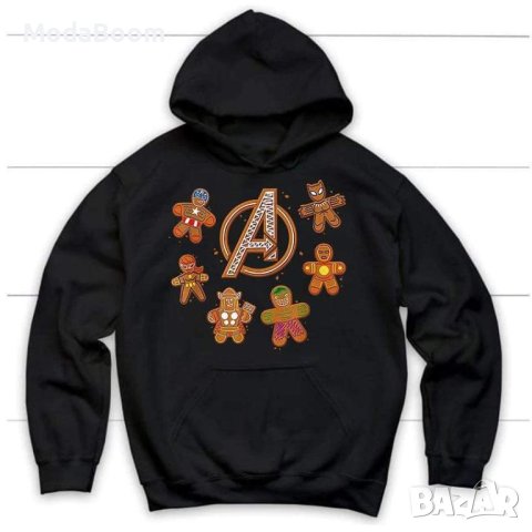 🌟Унисекс коледни ватирани суичъри🌟🎁, снимка 3 - Спортни екипи - 43128729