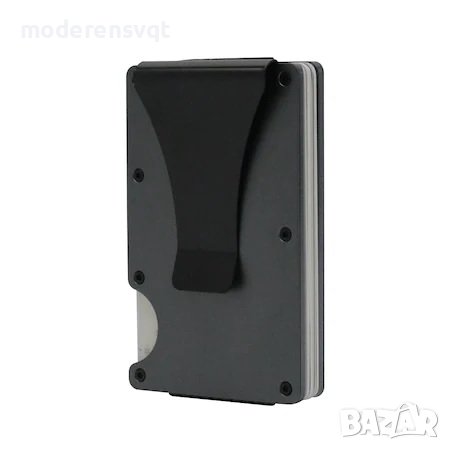 портфейл от алуминий за карти с rfid защита, снимка 3 - Портфейли, портмонета - 40271231