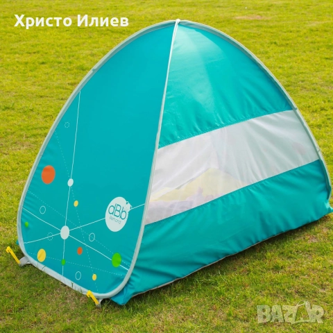 Сгъваема палатка за деца с UV защита pop up с подложка за плаж къмпинг градина, снимка 7 - Палатки - 52833051
