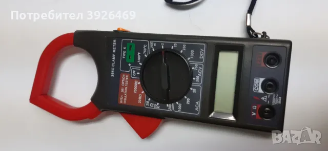 Дигитален мултиметър с амперклещи / мултицет, снимка 5 - Други инструменти - 48589591