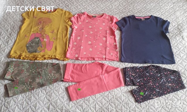 Нови тениски и клинчета за ръст 128, снимка 7 - Детски комплекти - 36614466