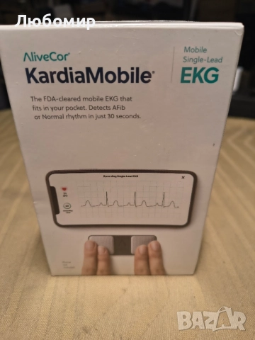 AliveCor KardiaMobile 1-канален ЕКГ монитор | BHF, снимка 6 - Медицинска апаратура - 52439509