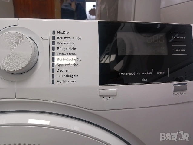 Като нова сушилня с термопомпа АЕГ Aeg Serie 7000 A+++ 8кг 2 години гаранция!, снимка 2 - Сушилни - 53252937