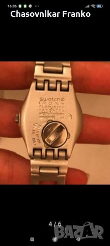 Уникален Swatch дизайнерски елегантен стилен и марков часовник, снимка 5 - Дамски - 32362223