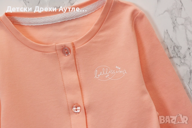 Елегантни блузи за момичета – 100% памук (62–86), снимка 6 - Бебешки блузки - 51968092