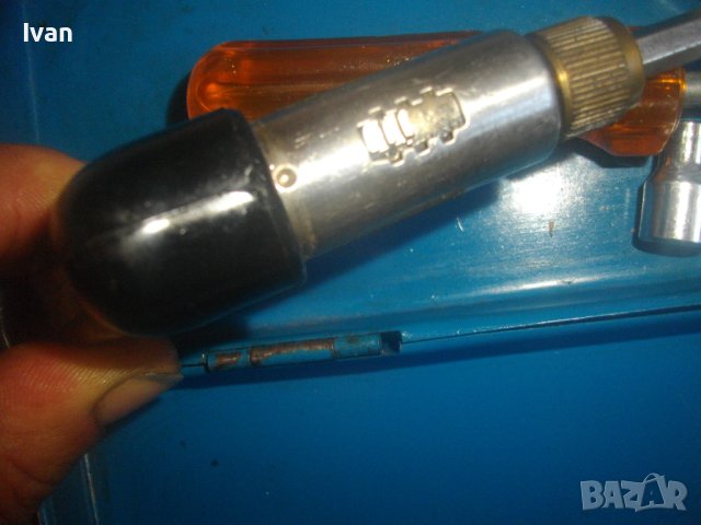 Старо Качество-Гедория-20 Части-WEST GERMANY-В Метална Кутия-Отвертки Реверсивни/Торсове/Квадрат 6мм, снимка 5 - Отвертки - 43202203