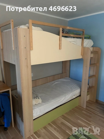 Детско двуетажно легло