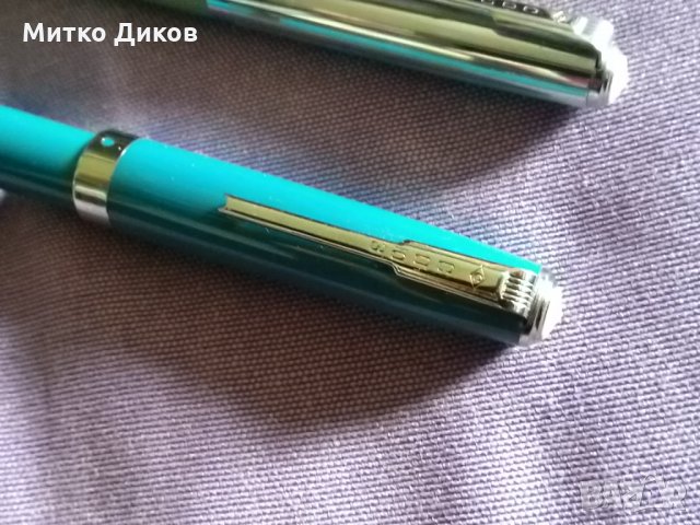 Комплект автоматичен молив и писалка Союз от Соца-СССР-калъвче естествена кожа, снимка 6 - Колекции - 33020752