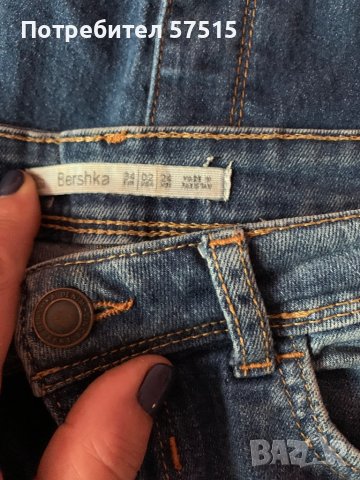 Bershka Terranova Дънкови къси панталони дамски, снимка 2 - Къси панталони и бермуди - 40091821