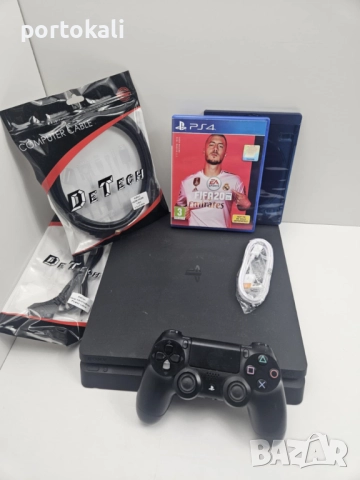 ХАКНАТ! +35 игри! PS4 Playstation 4 Slim Плейстейшън 4 500GB много игри комплект!, снимка 3 - PlayStation конзоли - 52788634