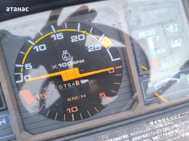 Мицубиши с оригинален челен товарач, снимка 11 - Селскостопанска техника - 53506366