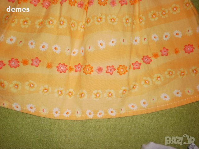  Детска рокля с презрамки за момиченце размер 92,, снимка 4 - Детски рокли и поли - 33434673