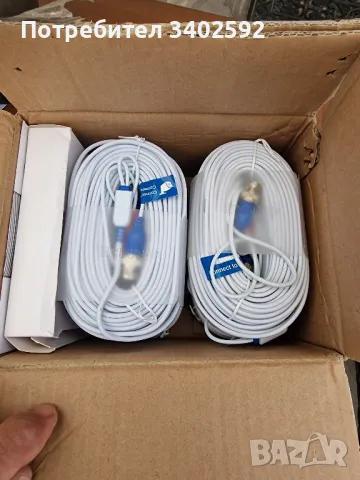 Кабел за камери DC+BNC 30м. с букси за AHD, TVI, CVI, снимка 5 - Камери - 50301647