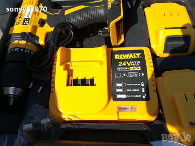 dewalt li-ion+2battery+charger 2409221738, снимка 14 - Винтоверти - 38105417