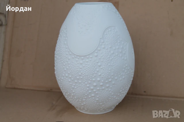 Немска порцеланова ваза ''Kaiser'', снимка 6 - Антикварни и старинни предмети - 51031542