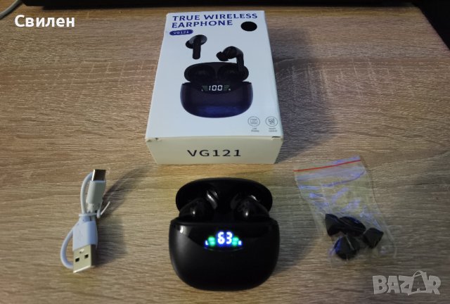 НОВИ безжични bluetooth слушалки VG121, снимка 1 - Безжични слушалки - 44119740