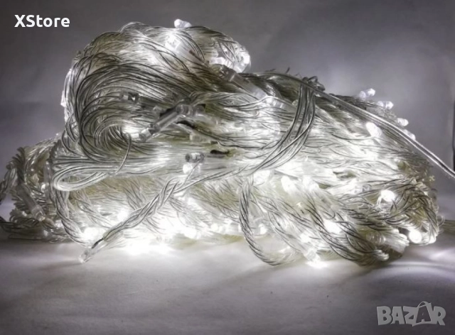 Коледна завеса от лампички , снимка 15 - Други - 51916473