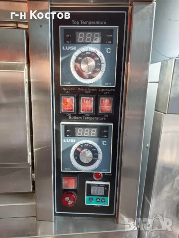 1.Фурна за закуски на едно ниво на Газ Нова Внос от Турция на едно ниво за две тави 60/40см., външни, снимка 4 - Обзавеждане на кухня - 16825363