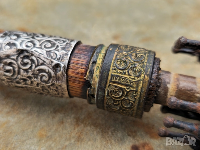 Антикварен Чадър Англия 1890г , снимка 9 - Антикварни и старинни предмети - 52126757