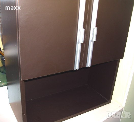 шкафче кафяво 50 х 44 х 22 см, две нива,  вратички, снимка 2 - Други - 26250537