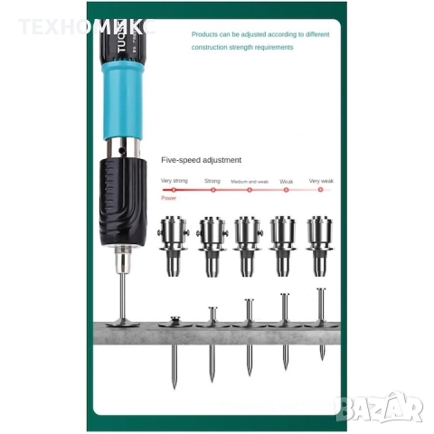 Ръчен пистолет за стоманени пирони CASE11, снимка 5 - Други инструменти - 51582847