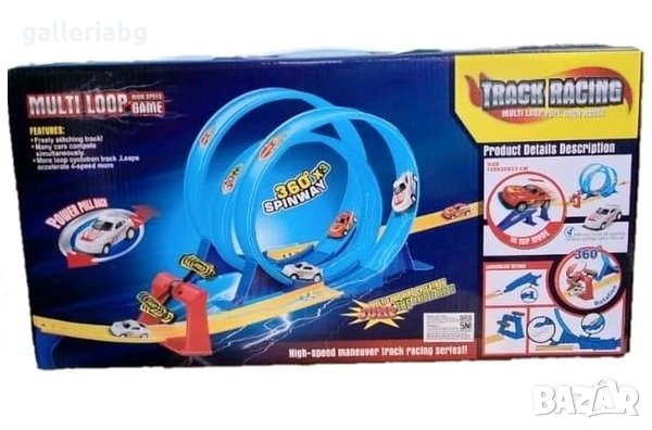 Забавна писта за игра с 360 градусово преобръщане, снимка 2 - Коли, камиони, мотори, писти - 35155288