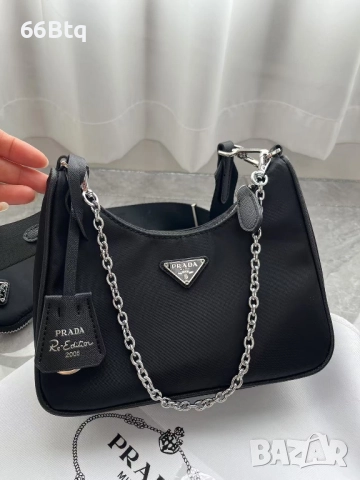 Дамска чанта Прада, снимка 2 - Чанти - 52907193