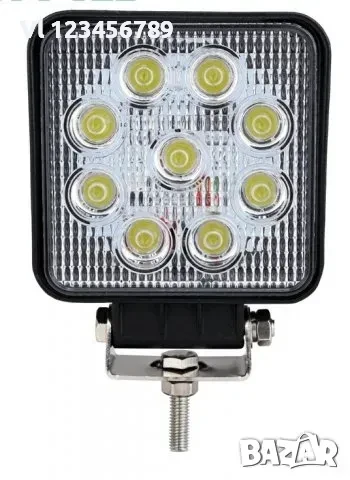 27 W LED фар , 10-30V коли,камиони, трактори,лодки, офроуд-2, снимка 2 - Аксесоари и консумативи - 50693147