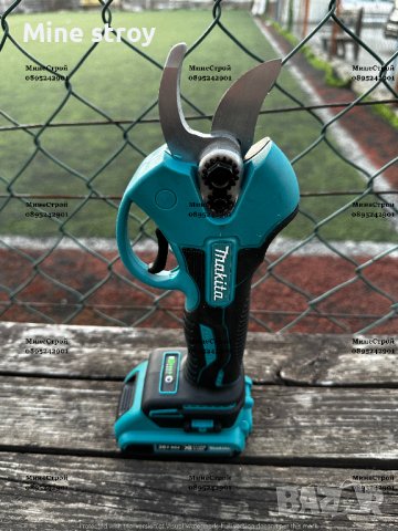 Акумулаторна лозарска ножица Makita 36V 8Ah до 30мм. МАКИТА, снимка 3 - Градинска техника - 39759498