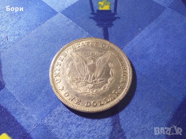1 долар САЩ 1921 г. - реплика, снимка 3 - Нумизматика и бонистика - 27497133