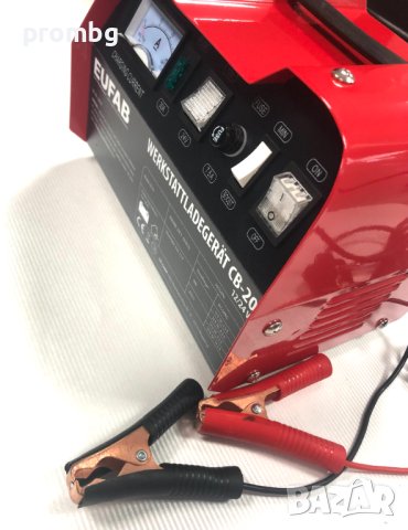 Професионално зарядно за акумулатор 12/24 V, EUFAB-Germany, снимка 9 - Аксесоари и консумативи - 43952061