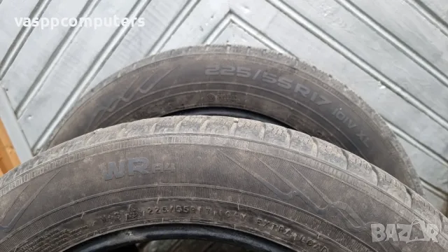 4 бр. Гуми Nokian WR A4 225/55/R17 DOT (39/17), снимка 5 - Гуми и джанти - 49639451