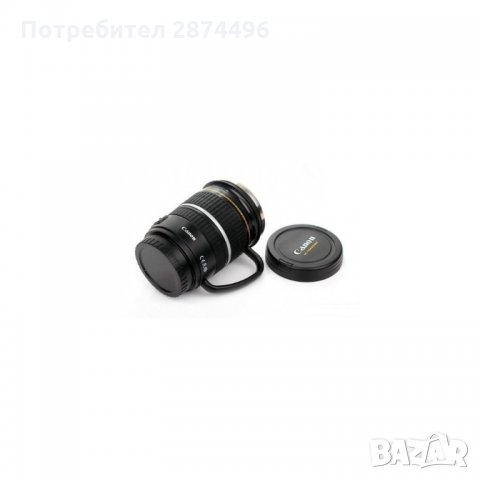 Термо чаша с форма на обектив Canon с дръжка, снимка 6 - Други стоки за дома - 34585459