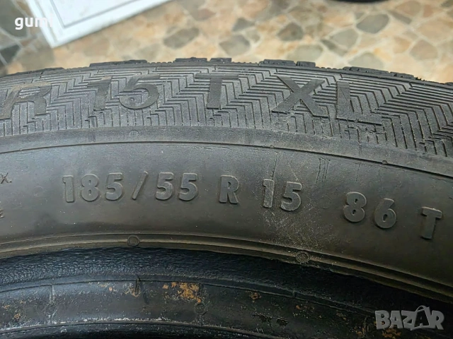 4бр зимни гуми 185/55/15 GISLAVED L04724 , снимка 6 - Гуми и джанти - 53184933