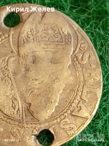 Сребърна монета 3 гроша 1627г. Рагуза за КОЛЕКЦИЯ 52912, снимка 3 - Нумизматика и бонистика - 53095777