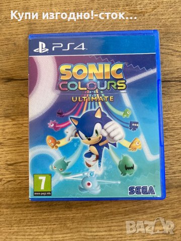 Sonic Colours - PS4, снимка 1 - Игри за PlayStation - 43922665