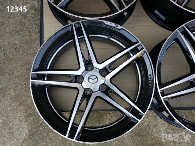 оригинален BROCK 19’’5x114,3 za mazda/мазда-№231, снимка 7 - Гуми и джанти - 51272095