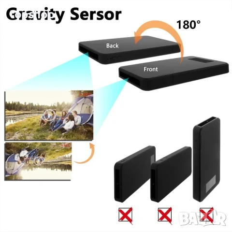 Камерa Igzyz, скрита камера в Power bank 10000 mAh, 1080P нощно виждане, детектор за движение, снимка 5 - IP камери - 50552337
