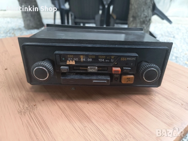 Ретро Радиокасетофон Philips 684