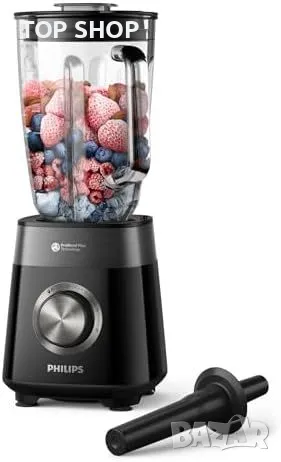 Нов Philips 5000 Серия Блендер 1200W ProBlend Plus 2L Черен Филипс