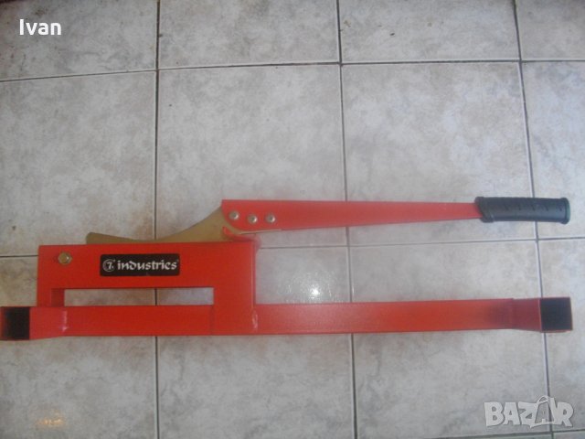 Нова 740мм Гилотина-Машина Ръчна За Рязане На Ламиниран Паркет-Industries, снимка 10 - Други инструменти - 33634315