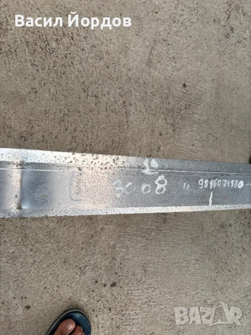 Основа Задна броня за Пежо 3008 / Peugeot 3008 2 / Задна Греда / 9816071580 / , снимка 3 - Части - 51201075